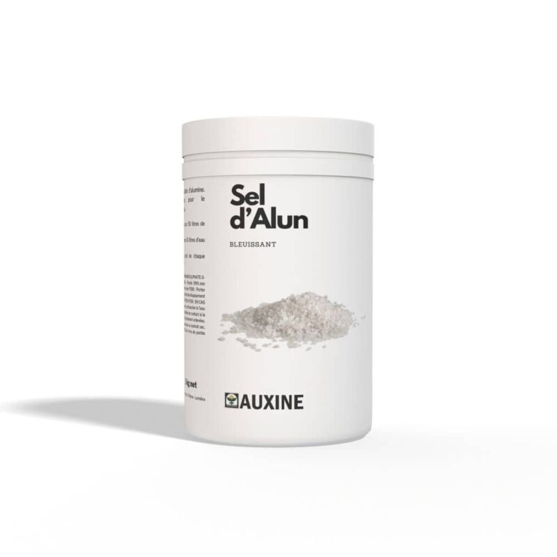 sel alun bleuissant hortensia sulfate alumine