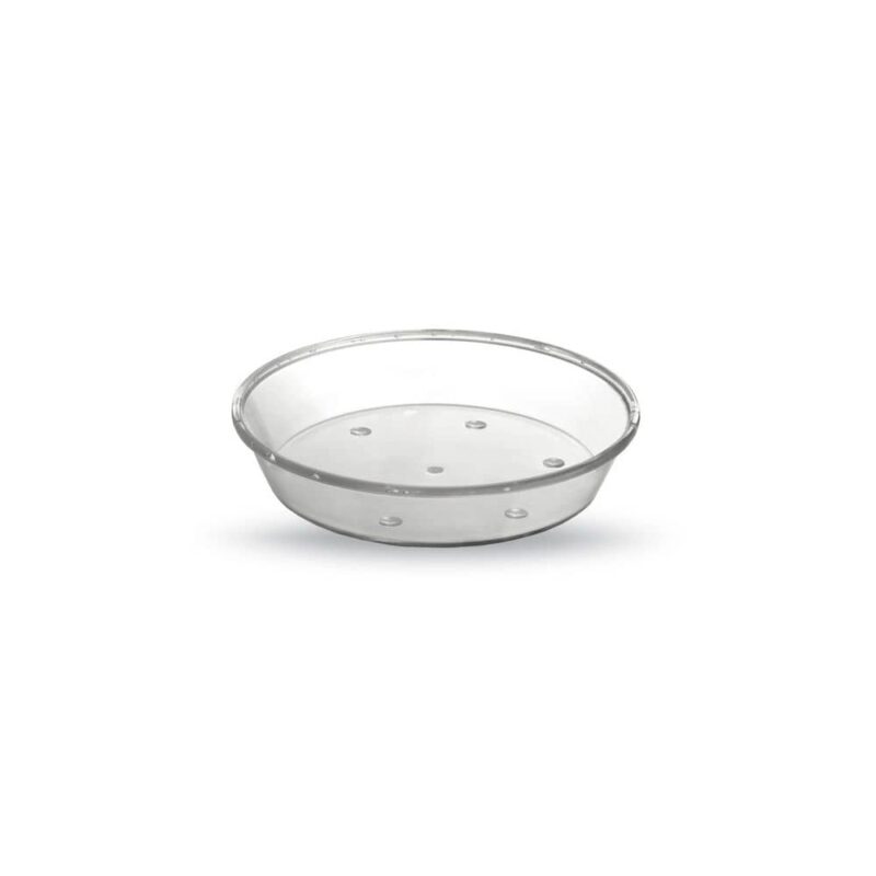 soucoupe transparente iris veca 16